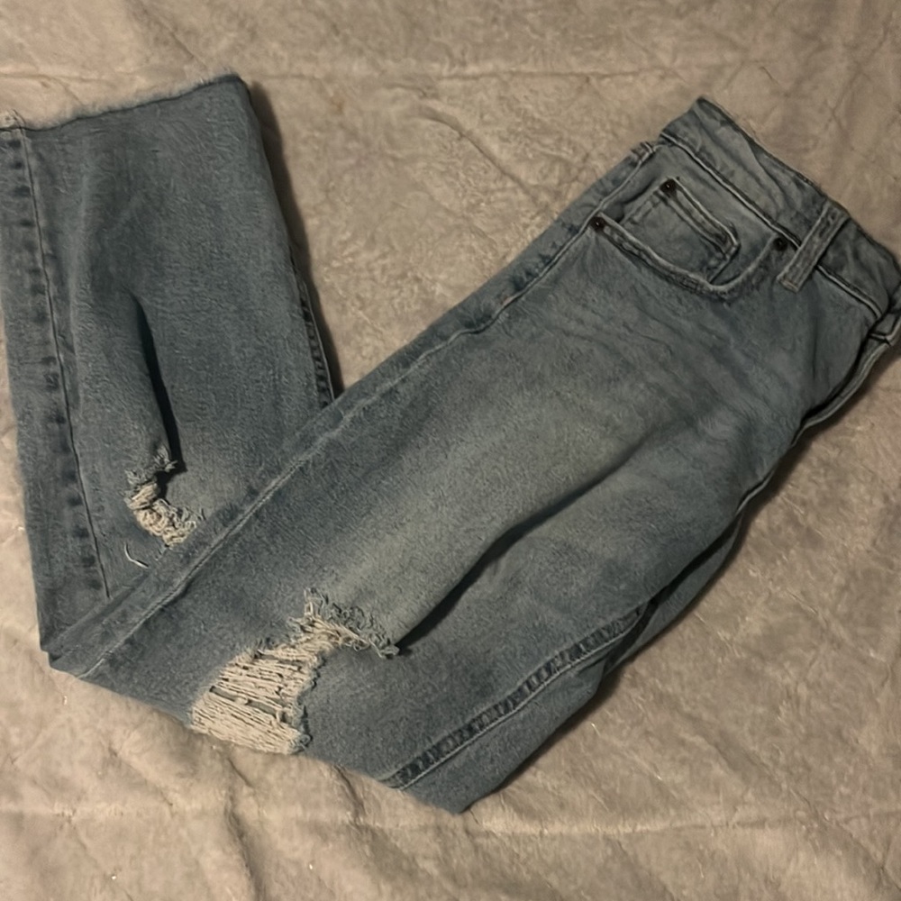 Straight Leg Jeans Size 3